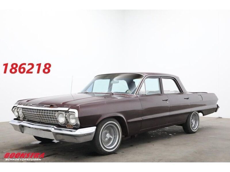 Rot Gebraucht 1963 Chevrolet Bel Air Limousine | 13.950 € - Bild 1/4