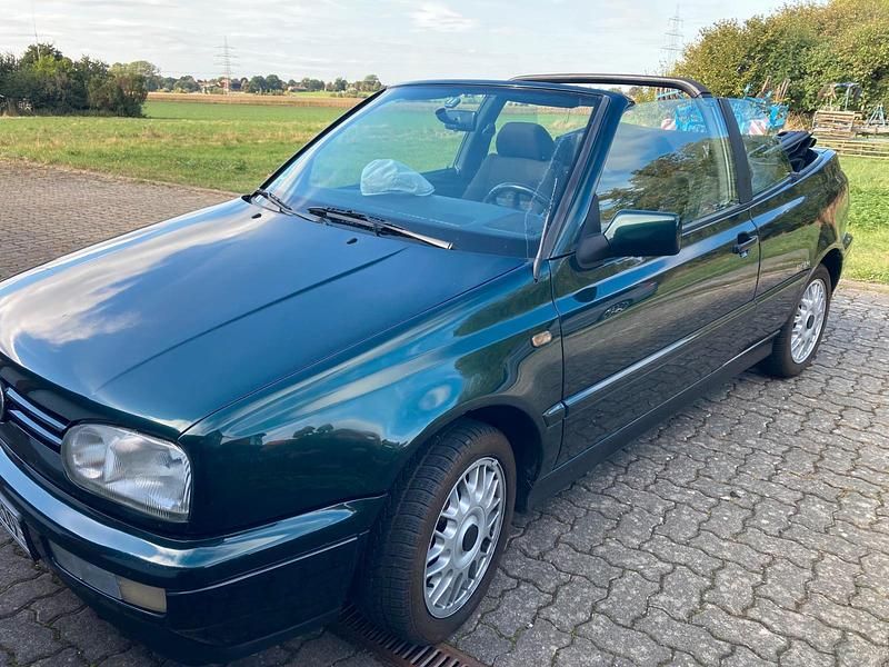 Grün Gebraucht 1997 VW Golf Cabriolet Cabrio | 3.500 € (Fairer Preis) - Bild 1/4