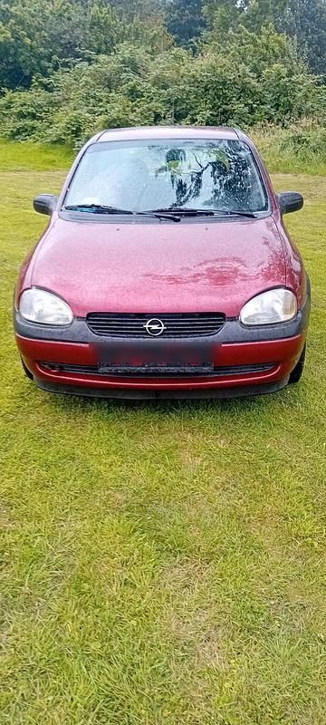 Rot Gebraucht 1997 Opel Corsa Kleinwagen | 350 € (Superpreis) - Bild 1/4