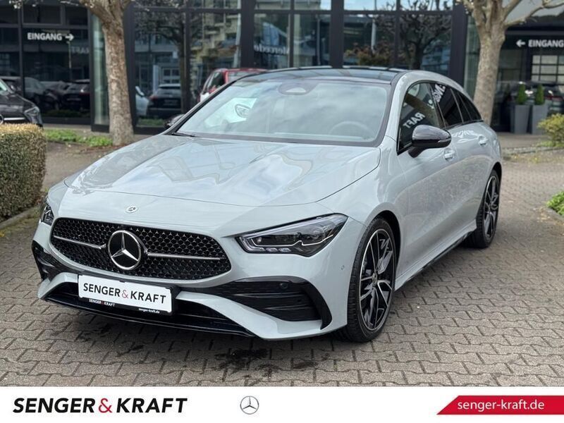 Grau Gebraucht 2025 Mercedes CLA220 Shooting Brake Night Kombi | 52.774 € - Bild 1/4