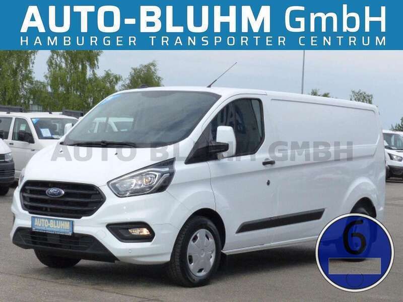 Frostweiß Gebraucht 2023 Ford Transit Custom Van / Kleinbus | 25.585 € - Bild 1/4
