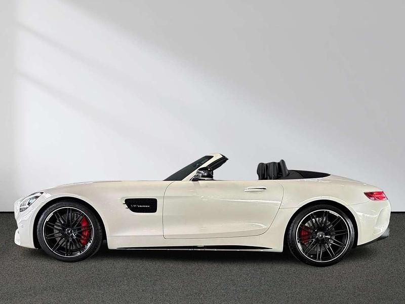 Gebraucht Mercedes AMG GT AMG 557 PS (409 kW) 2020 Designo diamantweiß bright Cabrio