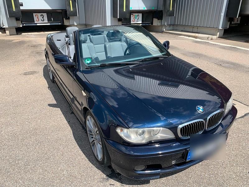 Blau Gebraucht 2004 BMW 325 Cabriolet M Sport Cabrio | 10.990 € (Guter Preis) - Bild 1/4