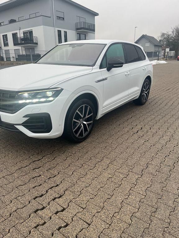 Gebraucht VW Touareg R-line 286 PS (210 kW) 2018 Weiß SUV