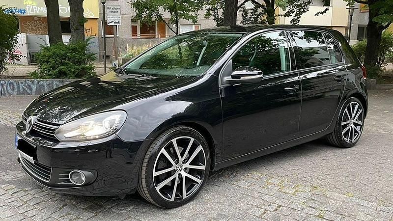 Schwarz Gebraucht 2011 VW Golf VI Highline Limousine | 3.950 € (Guter Preis) - Bild 1/4