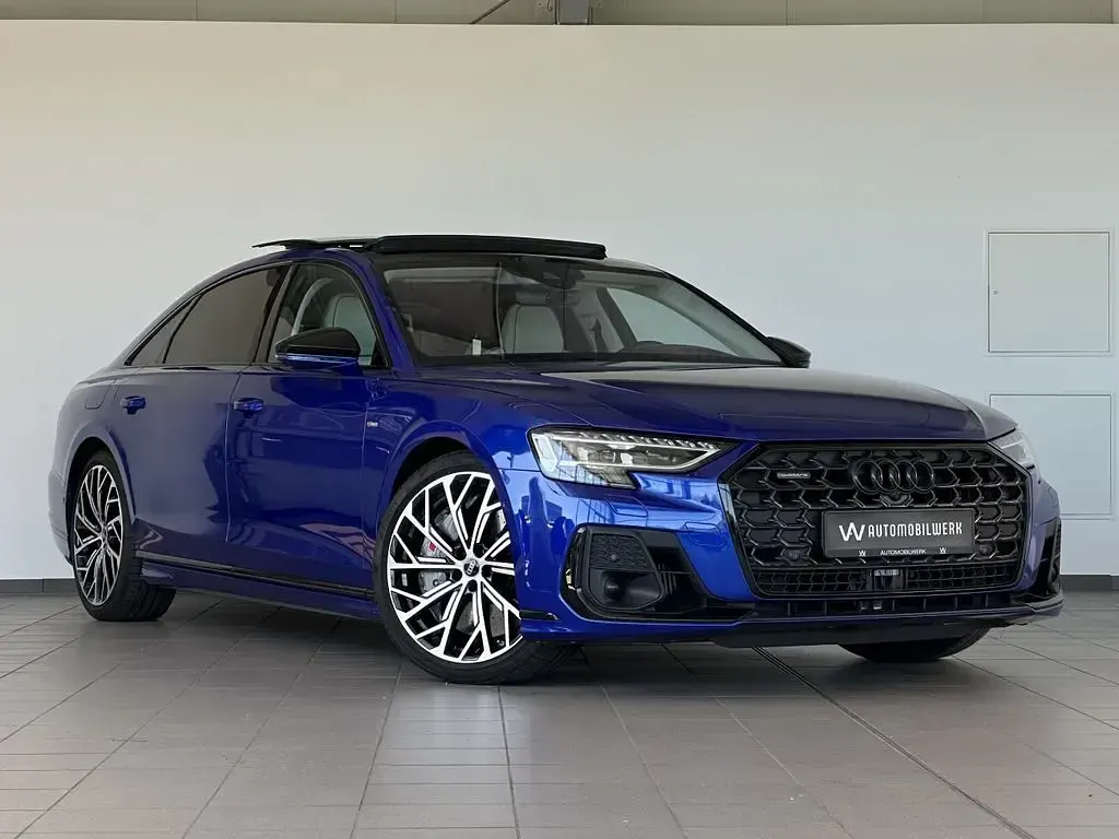 Gebraucht Audi A8L S-Line 462 PS (339 kW) 2022 Ultrablau Limousine