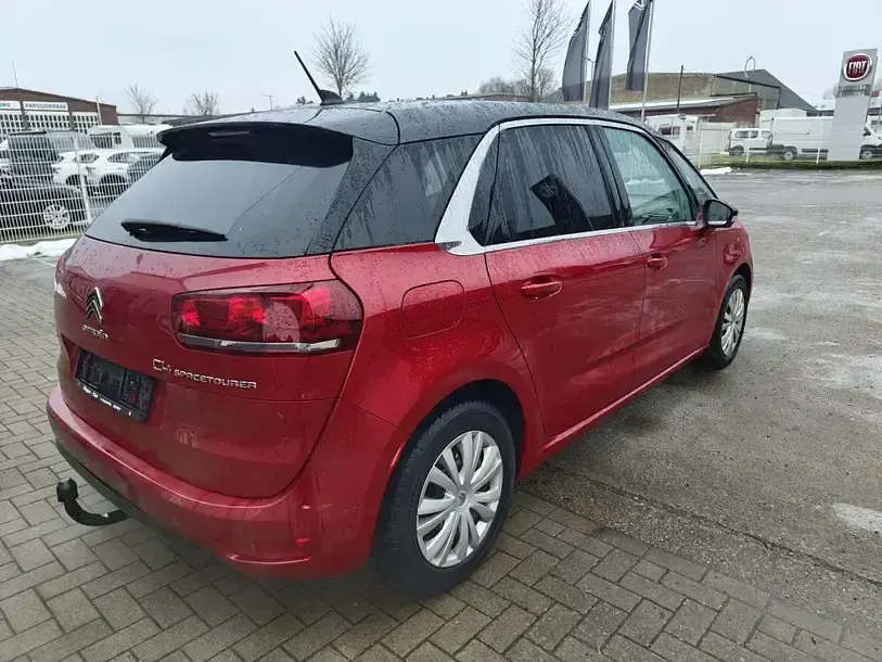 Gebraucht Citroën C4 SpaceTourer PureTech 131 PS (96 kW) 2018 Rot Van / Kleinbus
