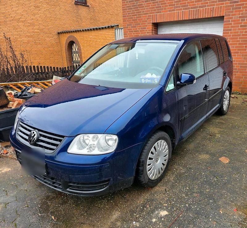 Gebraucht VW Touran 115 PS (84 kW) 2003 Blau Van / Kleinbus