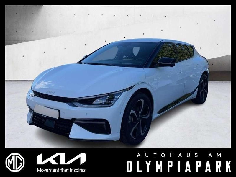Gebraucht Kia EV6 GT-Line 167 kW (228 PS) 2023 Snow white pearl metallic SUV