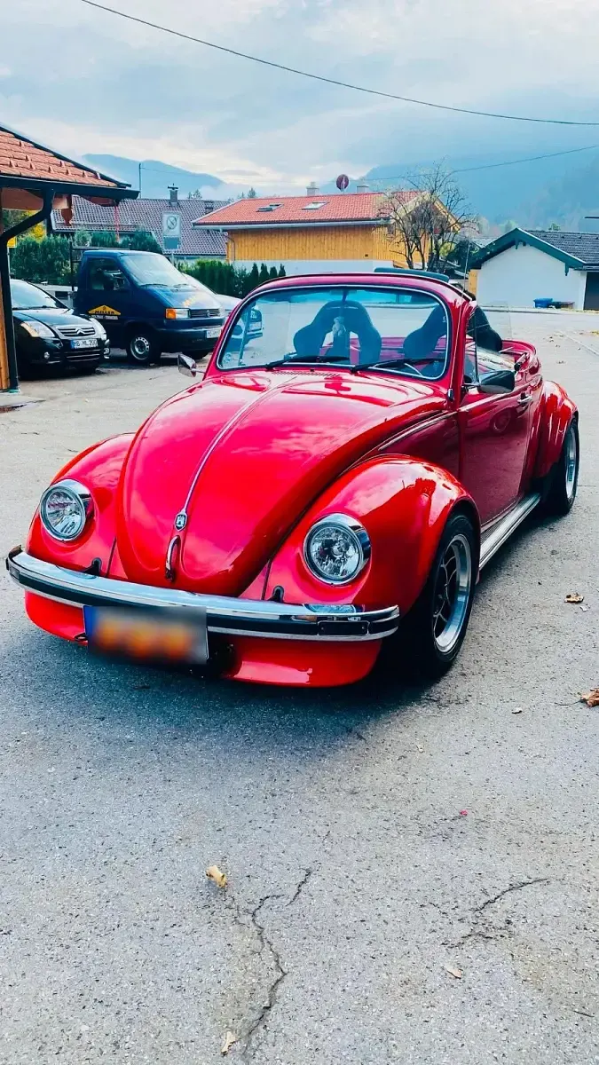 Gebraucht VW Käfer 95 PS (69 kW) 1981 Rot Cabrio