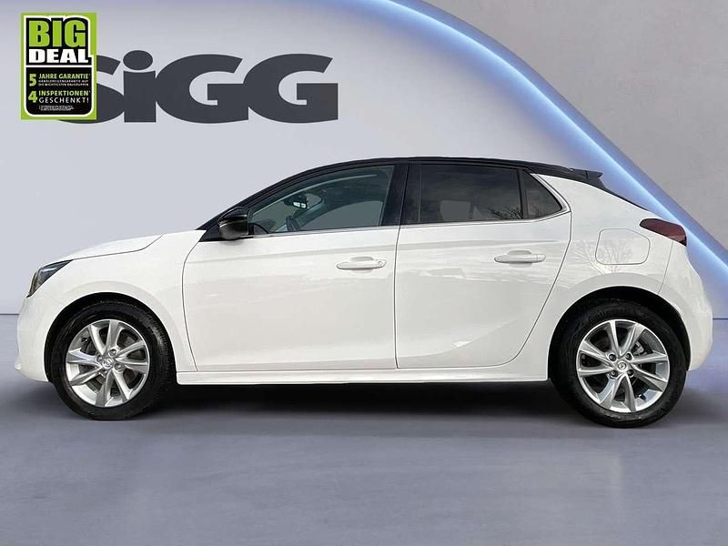 Gebraucht Opel Corsa Elegance 101 PS (74 kW) 2022 Jade weiss/arktis weiss Kleinwagen