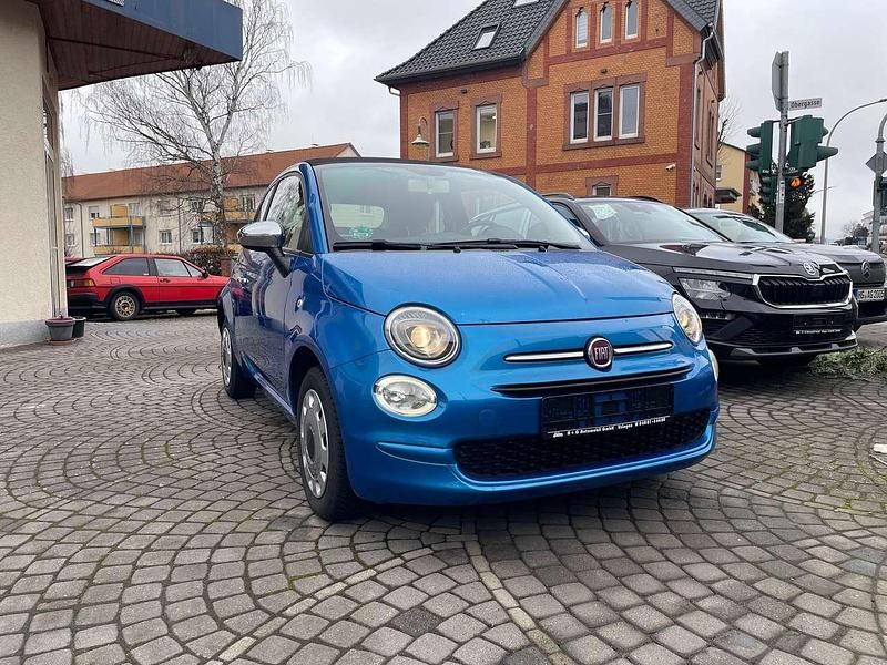 Gebraucht Fiat 500C Mirror 69 PS (50 kW) 2017 Col. esternoitalia himmelblau Cabrio