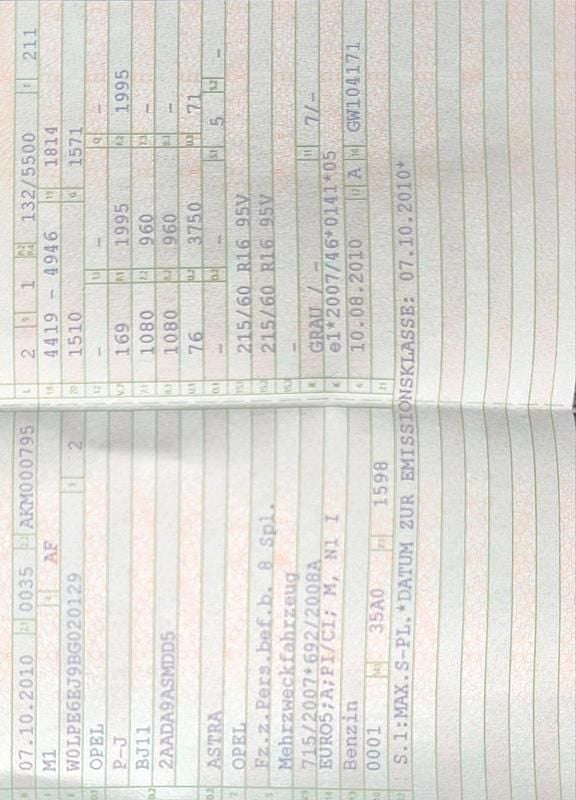 Gebraucht Opel Astra 179 PS (131 kW) 2010 Grau Limousine