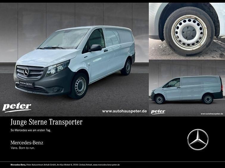 Weiß Gebraucht 2021 Mercedes e-Vito Van / Kleinbus | 17.243 € (Teuer) - Bild 1/4