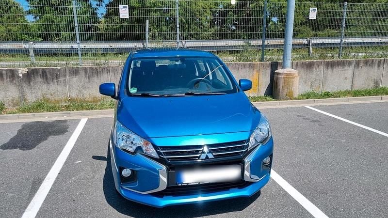 Blau Gebraucht 2023 Mitsubishi Space Star Kleinwagen | 9.400 € (Guter Preis) - Bild 1/4