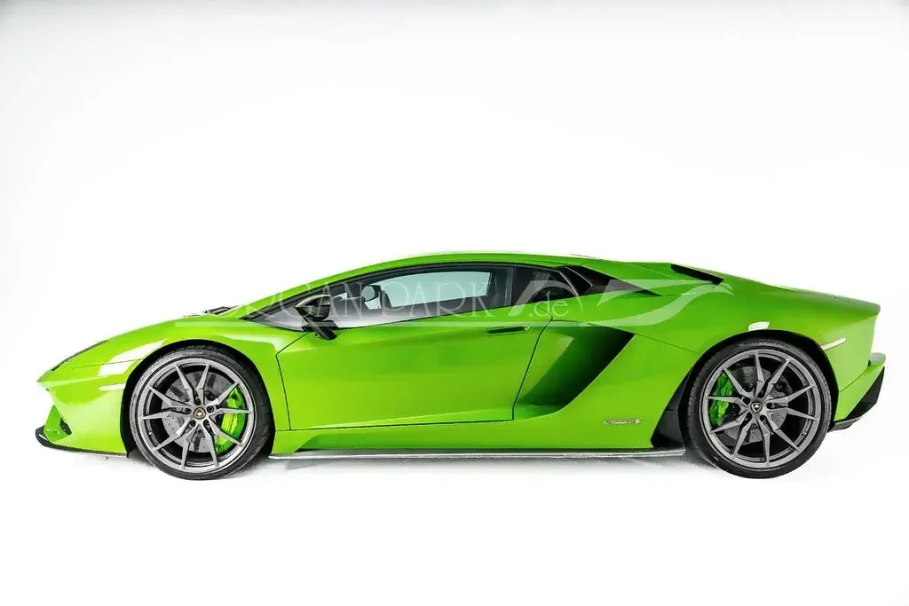 Usata Lamborghini Aventador 740 CV (544 kW) 2017 Verde Coupé