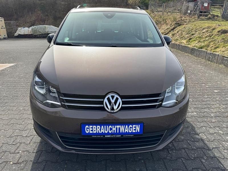 Gebraucht VW Sharan Match 150 PS (110 kW) 2012 Braun Van / Kleinbus