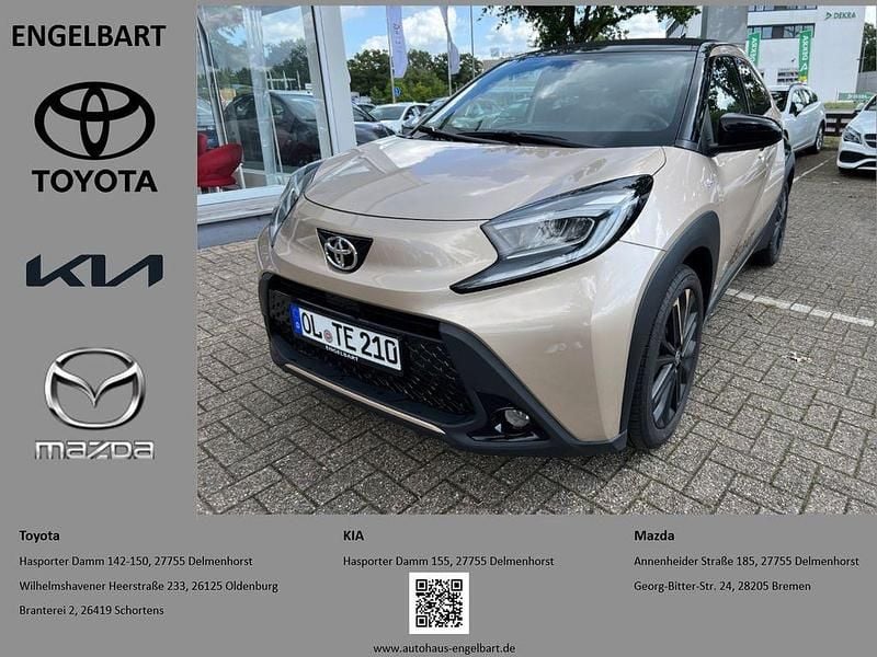 Night sky black (beige Gebraucht 2022 Toyota Aygo X Style SUV | 16.450 € (Fairer Preis) - Bild 1/4