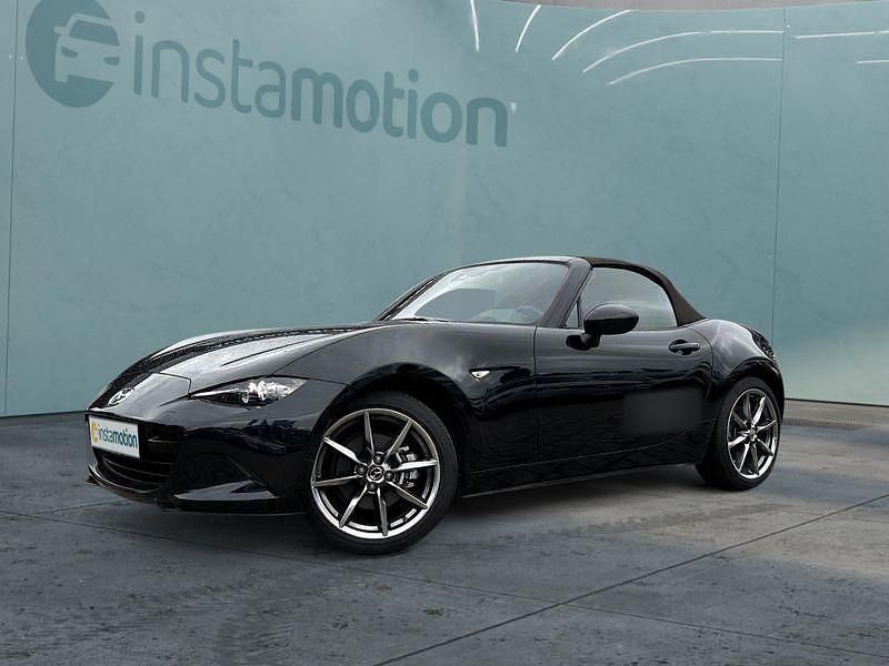 Schwarz Gebraucht 2023 Mazda MX5 Cabrio | 32.499 € (Etwas zu teuer) - Bild 1/4