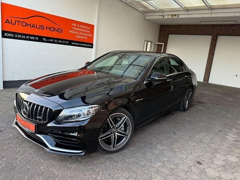 Schwarz Gebraucht 2021 Mercedes C63 AMG AMG Limousine | 47.900 € (Superpreis) - Bild 1/4