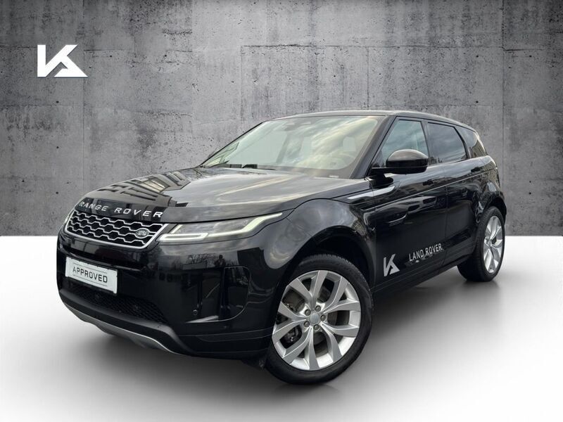 Schwarz (santorini black) Gebraucht 2022 Land Rover Range Rover evoque SE SUV | 37.990 € (Guter Preis) - Bild 1/4