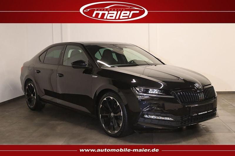 Schwarzmagic perleffekt Gebraucht 2020 Skoda Superb SportLine Limousine | 26.600 € (Guter Preis) - Bild 1/4