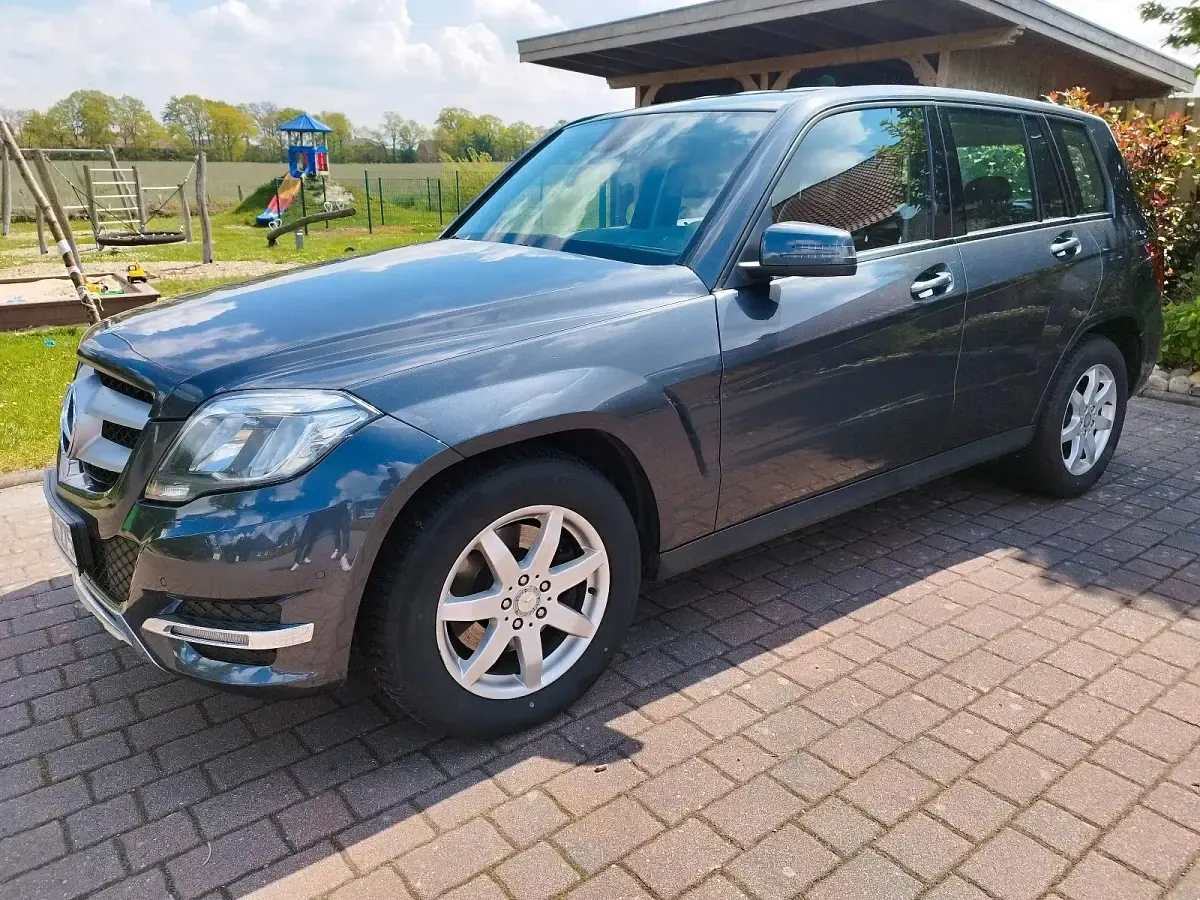 Używany Mercedes GLK220 170 KM (125 kW) 2013 Szary SUV