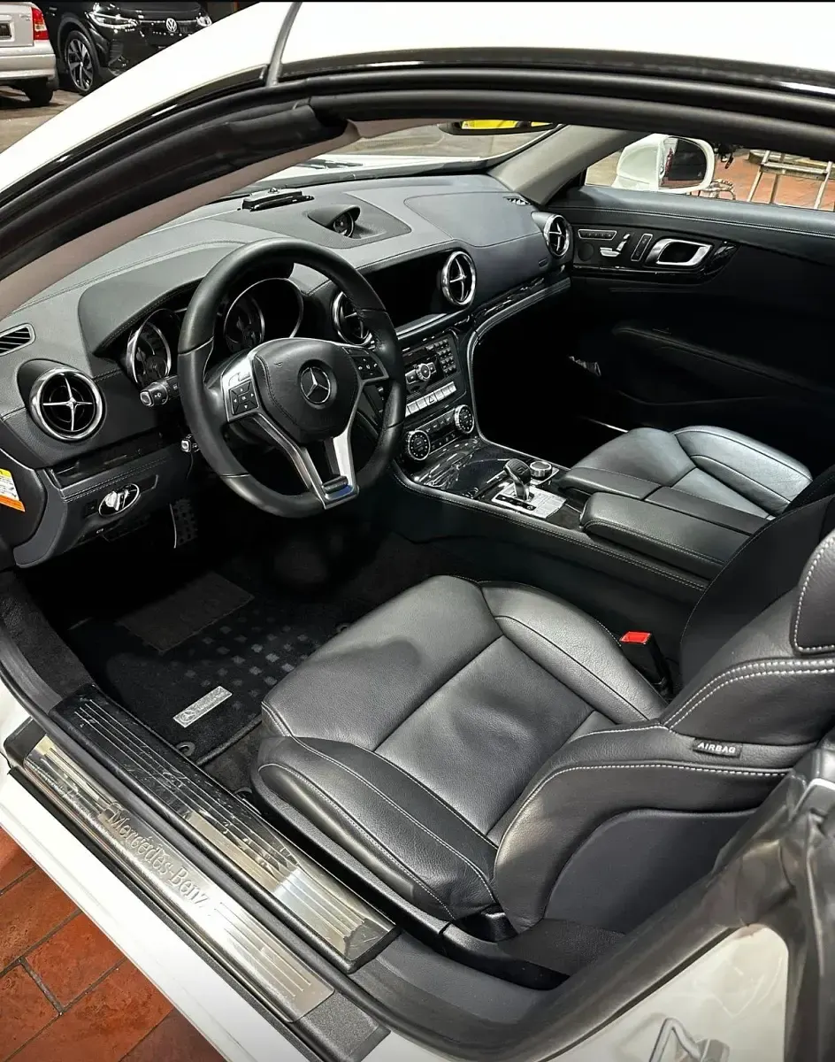 Gebraucht Mercedes SL350 306 PS (225 kW) 2012 Weiß Cabrio