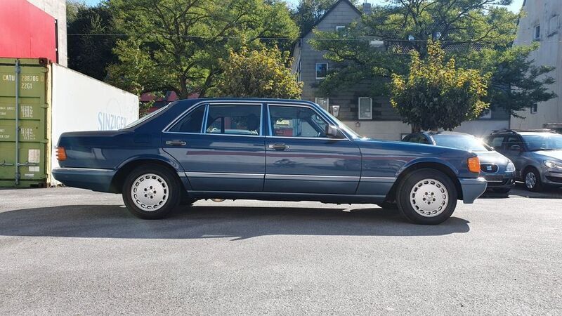 Gebraucht Mercedes 500 252 PS (185 kW) 1989 Blau Limousine