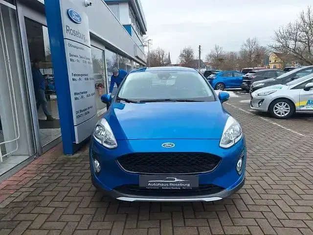 Gebraucht Ford Fiesta Active 86 PS (63 kW) 2019 Blau Kleinwagen
