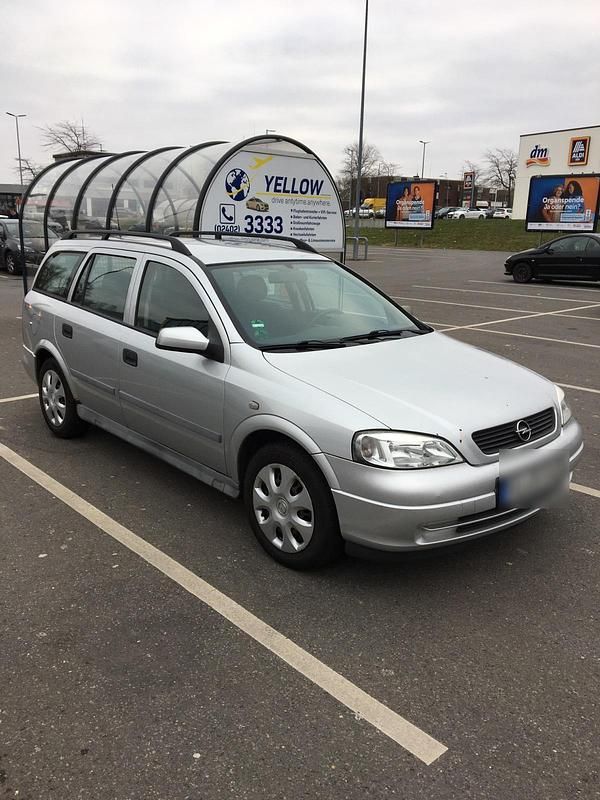 Silber Gebraucht 2000 Opel Astra Kombi | 900 € (Fairer Preis) - Bild 1/4