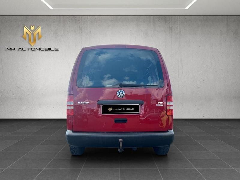 Gebraucht VW Caddy 102 PS (75 kW) 2014 Rot Van / Kleinbus