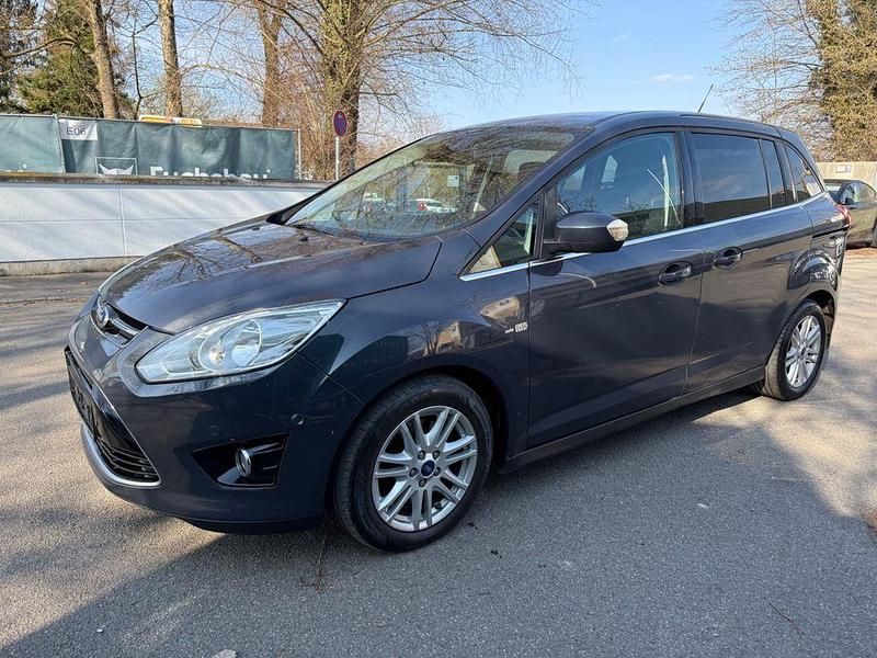 Gebraucht Ford Grand C-Max Titanium 163 PS (119 kW) 2014 Grau Van / Kleinbus