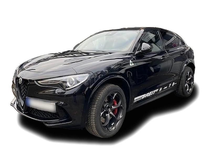 Schwarz Gebraucht 2022 Alfa Romeo Stelvio Quadrifoglio SUV | 72.849 € - Bild 1/4