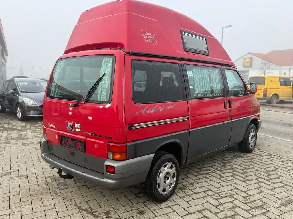 Używany VW T4 Allstar 102 KM (75 kW) 1997 Czerwony Van