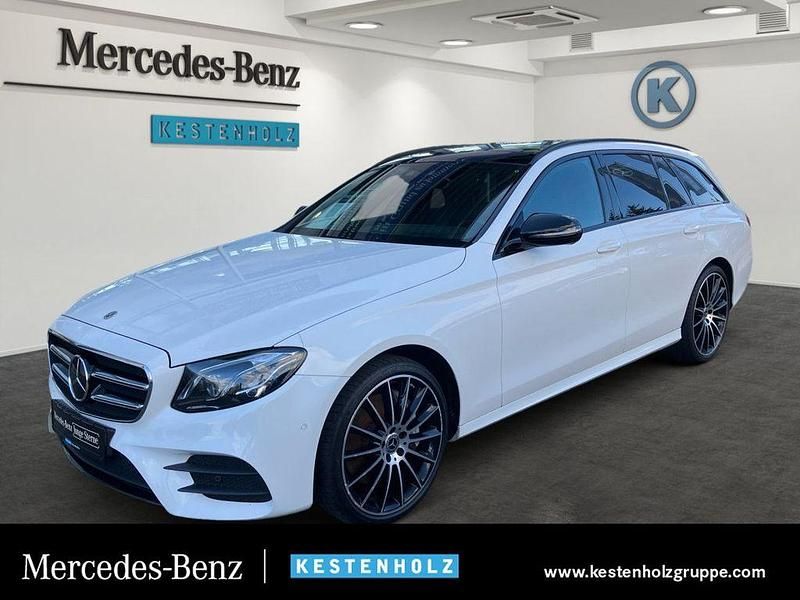 Polarweiß Gebraucht 2020 Mercedes E400 AMG Kombi | 37.890 € (Superpreis) - Bild 1/4