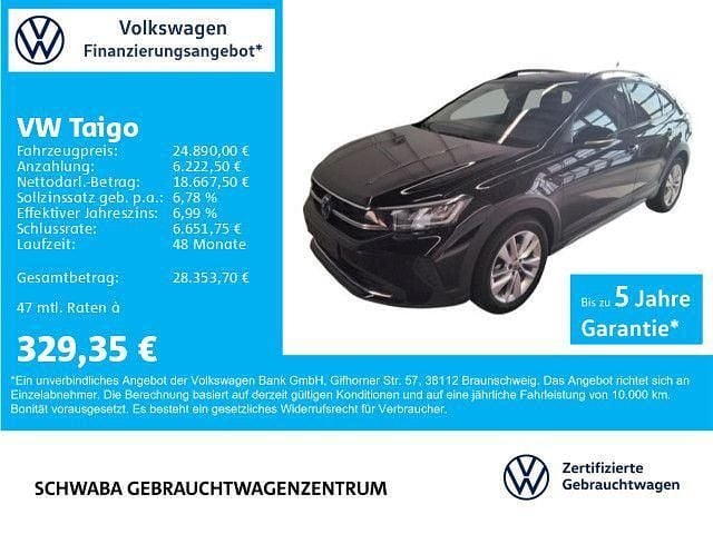 Schwarz Gebraucht 2024 VW Taigo R SUV | 24.890 € (Guter Preis) - Bild 1/4