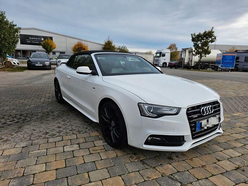 Gebraucht Audi A5 Cabriolet S-Line 177 PS (130 kW) 2013 Weiß Cabrio