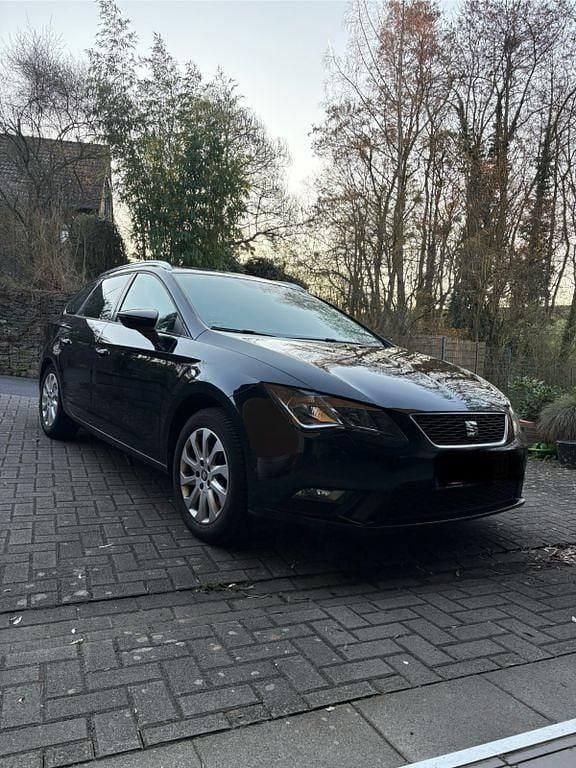 Gebraucht Seat Leon ST Style 125 PS (91 kW) 2014 Schwarz Kombi