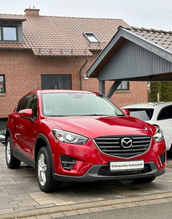 Gebraucht Mazda CX-5 Exclusive-Line 150 PS (110 kW) 2016 Rot SUV