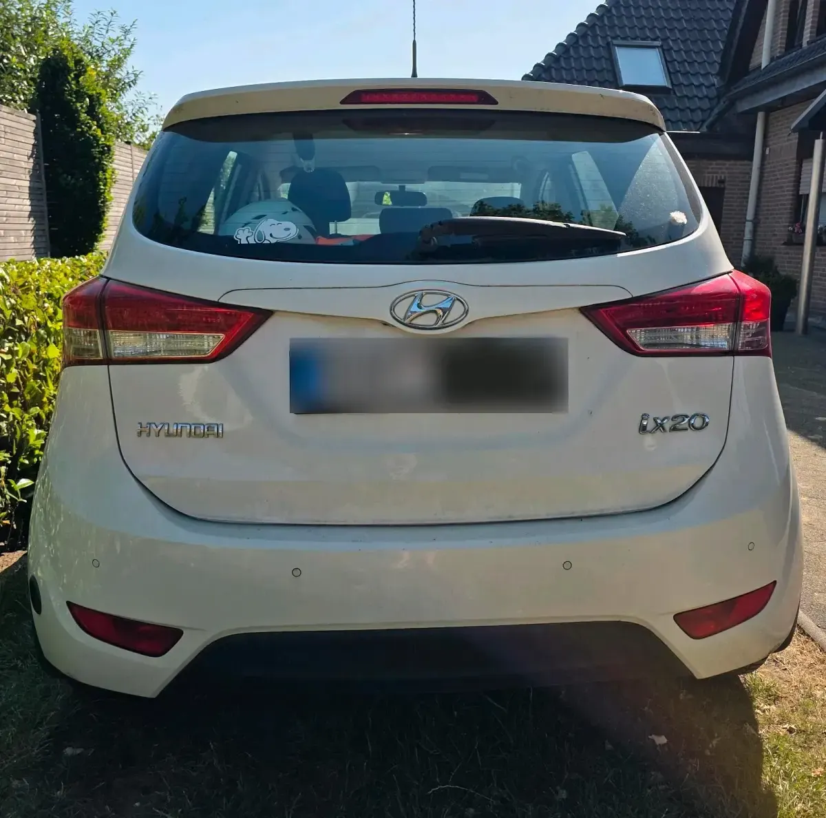 Gebraucht Hyundai ix20 125 PS (91 kW) 2013 Weiß Kleinwagen