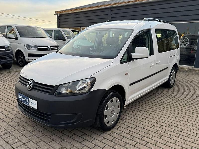Candyweiss Gebraucht 2014 VW Caddy Maxi Van / Kleinbus | 15.990 € (Etwas zu teuer) - Bild 1/4