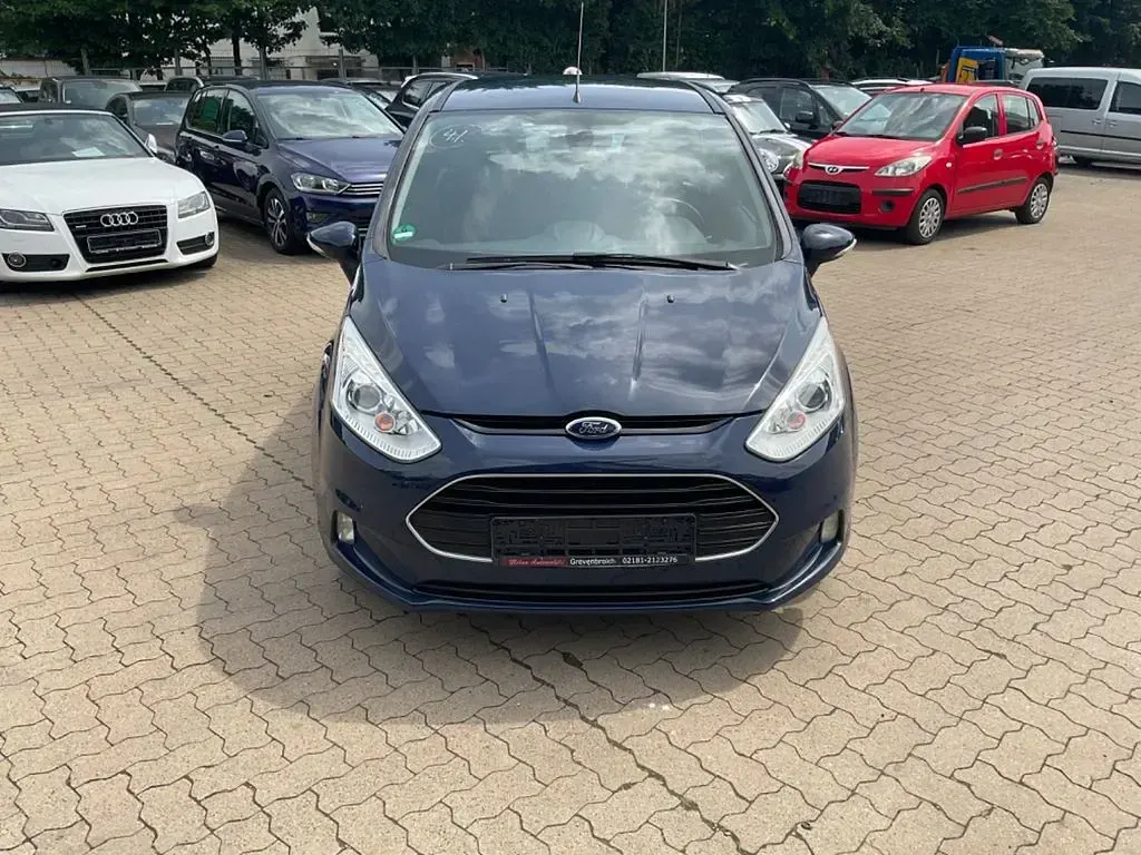 Gebraucht Ford B-MAX Titanium 125 PS (91 kW) 2014 Blau Van / Kleinbus
