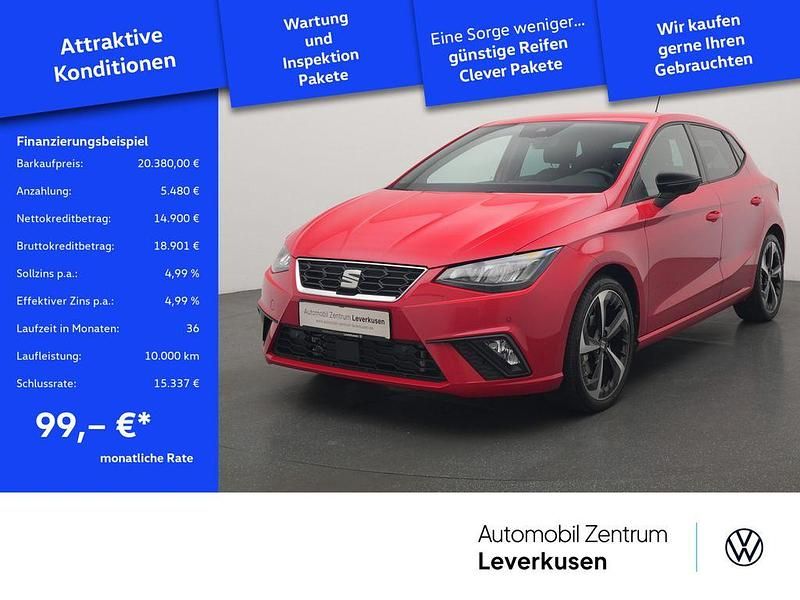 Rot Gebraucht 2024 Seat Ibiza FR Kleinwagen | 20.380 € (Guter Preis) - Bild 1/4