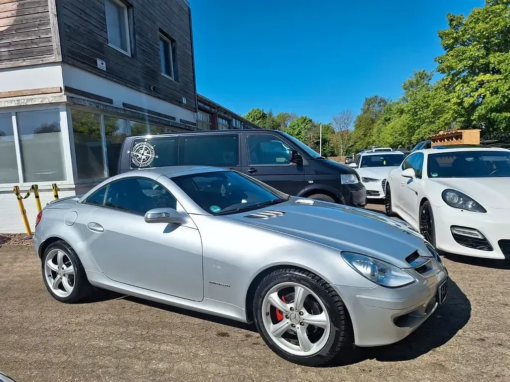 Gebraucht Mercedes SLK200 163 PS (119 kW) 2004 Schwarz Cabrio