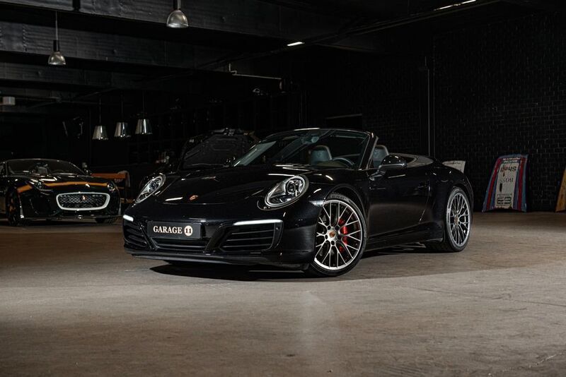 Schwarz Gebraucht 2016 Porsche 911 Carrera S Cabriolet Cabrio | 115.991 € (Teuer) - Bild 1/4