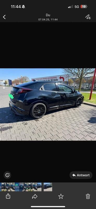 Schwarz Gebraucht 2014 Honda Civic Limousine | 13.500 € - Bild 1/4