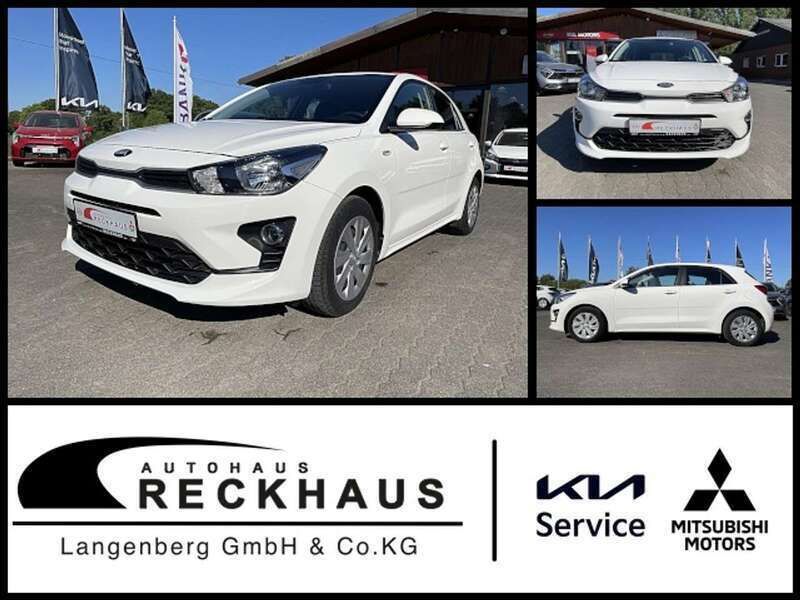 Weiß ud clear whi (weiß) Gebraucht 2020 Kia Rio Vision Limousine | 13.450 € (Fairer Preis) - Bild 1/4