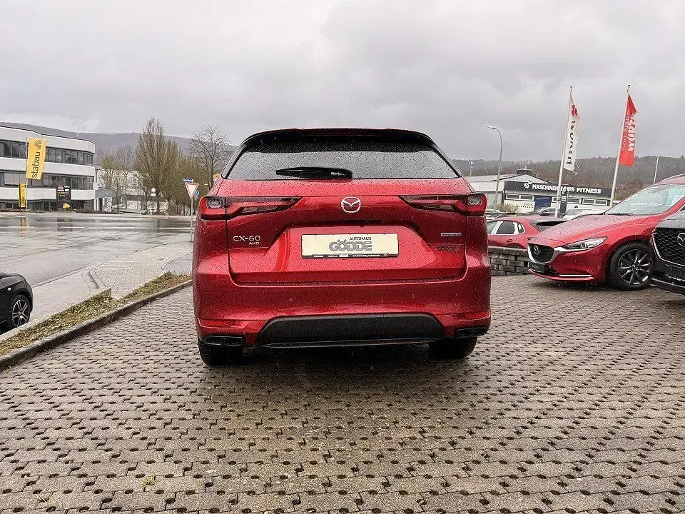 Gebraucht Mazda CX-60 Homura-Line 328 PS (241 kW) 2024 Rot SUV