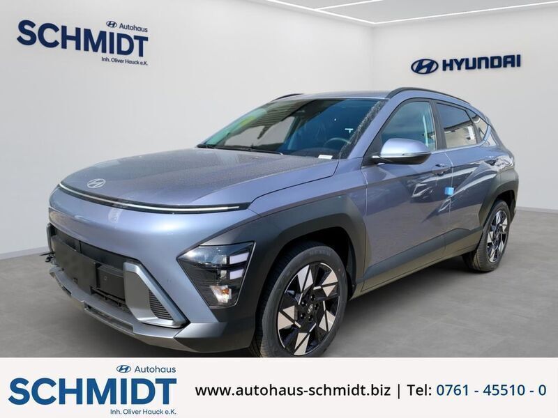 Meta blue / mic Neu 2025 Hyundai Kona Trend SUV | 29.990 € (Superpreis) - Bild 1/4